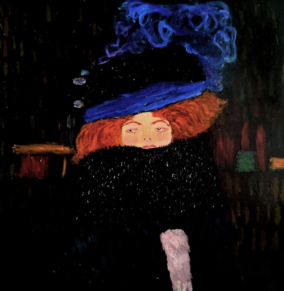 omaggio-a-klimt-donna-con