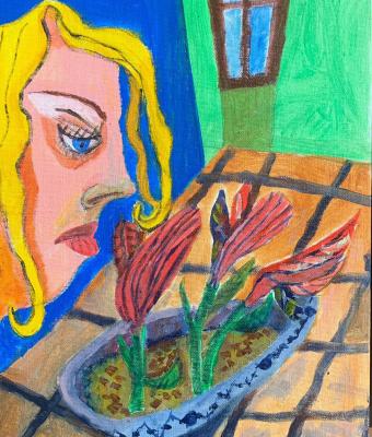 donna-e-fiori