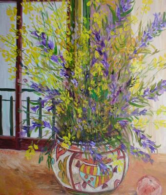 vaso-con-genziane-e-ginestre