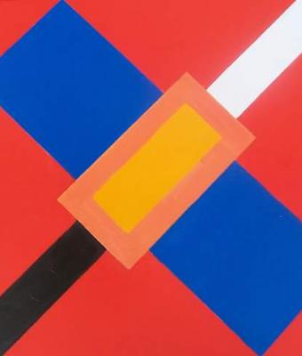 astratto-geometrico-olio-su-te