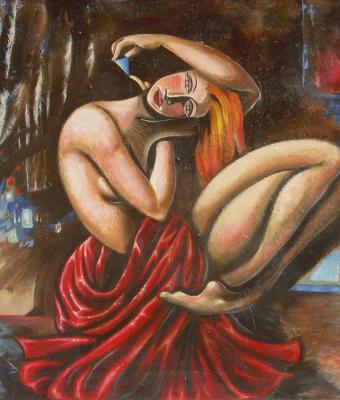 abbraccio-rosso-in-un-interno