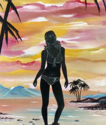 donna-al-tramonto