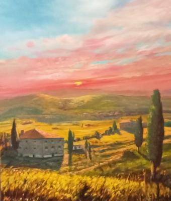 toscana-al-tramonto