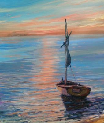 barca-al-tramonto