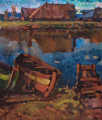 boats-at-the-river-shore