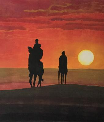 deserto-al-tramonto