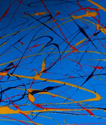 dripping-blue