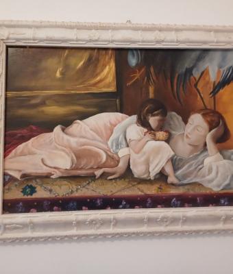 madre-e-figlio-da-f-leighton