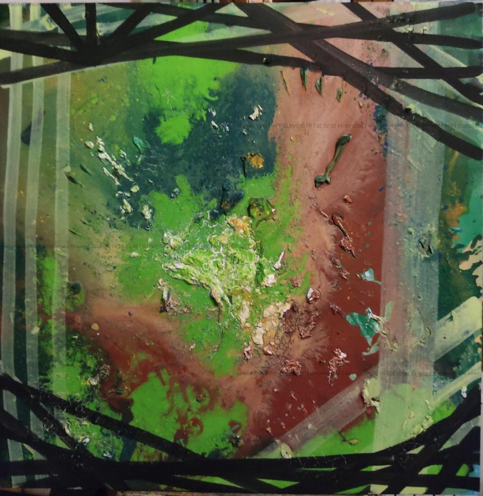 green-and-brown