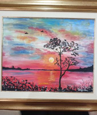 tramonto-sul-lago