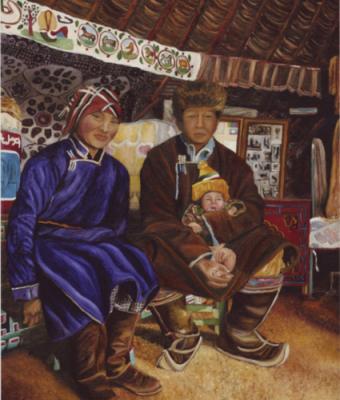famiglia-mongola-nella-gher