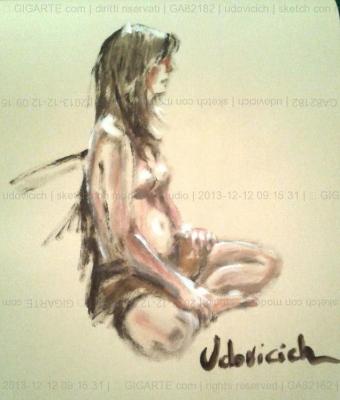 sketch-con-modella-studio