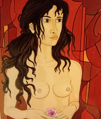 nudo-con-fiore-rosacat-n56