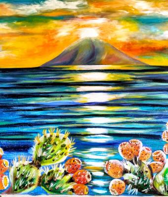 stromboli-al-tramonto