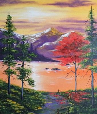 tramonto-sul-lago