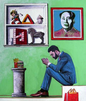 uomo-che-medita-davanti-ad-un