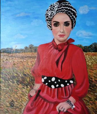 lady-in-red