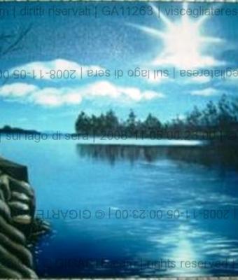 sul-lago-di-sera