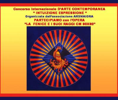 concorso-internazionale-darte-contemporanea-intuizione-espressione-partecipiamo-con-lopera-la-fenice-e-i-suoi-raggi-cm-80x80