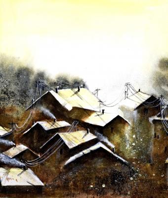vecchio-villaggio-all-alba